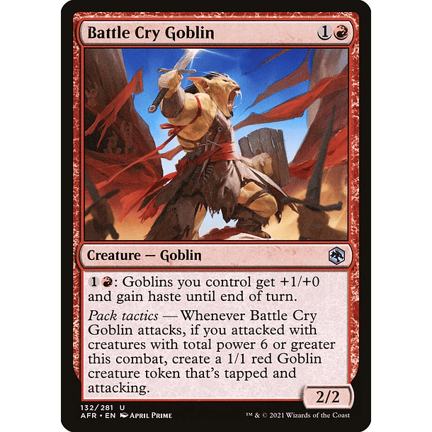 Battle Cry Goblin - AFR - U 