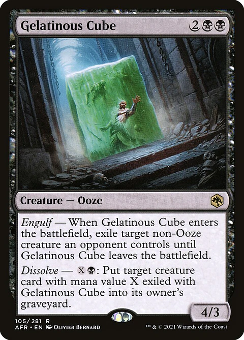 Gelatinous Cube - AFR - R 