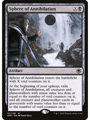Sphere of Annihilation - AFR - R