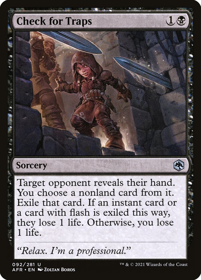 Check for Traps - AFR - U 1