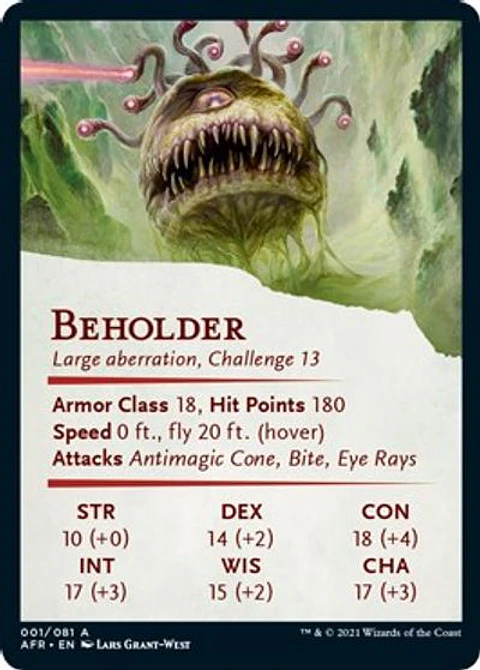 Tiamat Art Card - AFR - 01/81