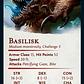 Basilisk Art Card - AFR - 09/81 - Miniatura 2