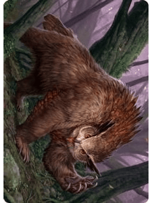 Owlbear Art Card - AFR - 15/81