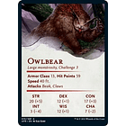 Owlbear Art Card - AFR - 15/81 2