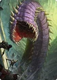 Purple Worm Art Card - AFR - 03/81 - thumbnail 1