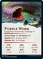 Purple Worm Art Card - AFR - 03/81 - thumbnail 2