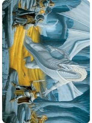 Cave of the Frost Dragon Art Card - AFR - 46/81