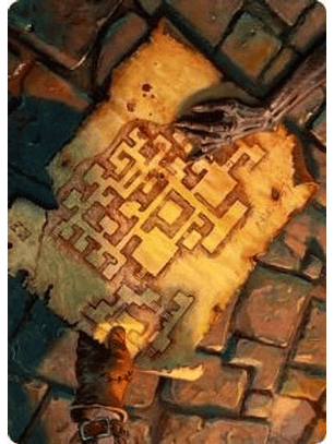 Dungeon Map Art Card - AFR - 57/81