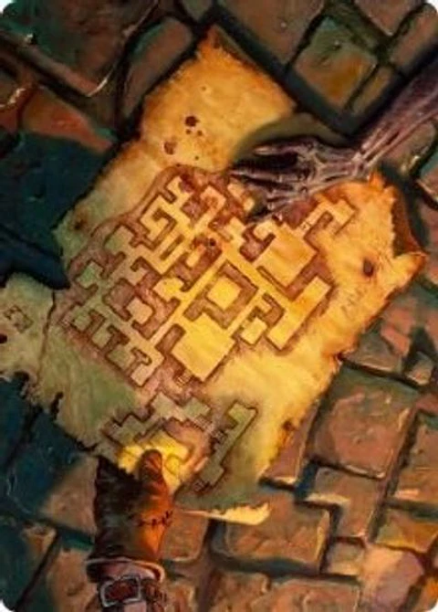 Dungeon Map Art Card - AFR - 57/81