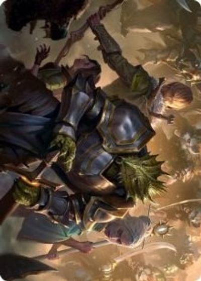 You Come to the Gnoll Camp Art Card - AFR - 42/81 1