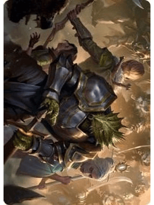 You Come to the Gnoll Camp Art Card - AFR - 42/81