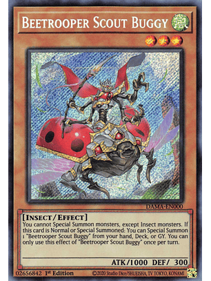 Beetrooper Scout Buggy - DAMA-EN000 - Secret Rare