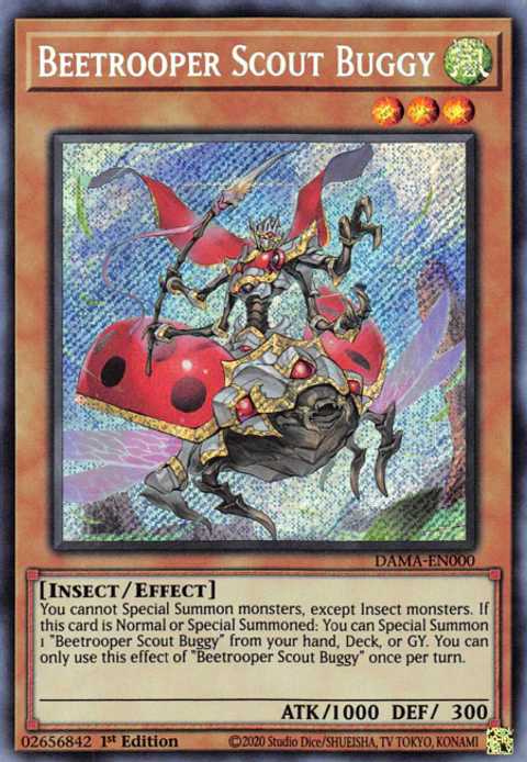 Beetrooper Scout Buggy - DAMA-EN000 - Secret Rare