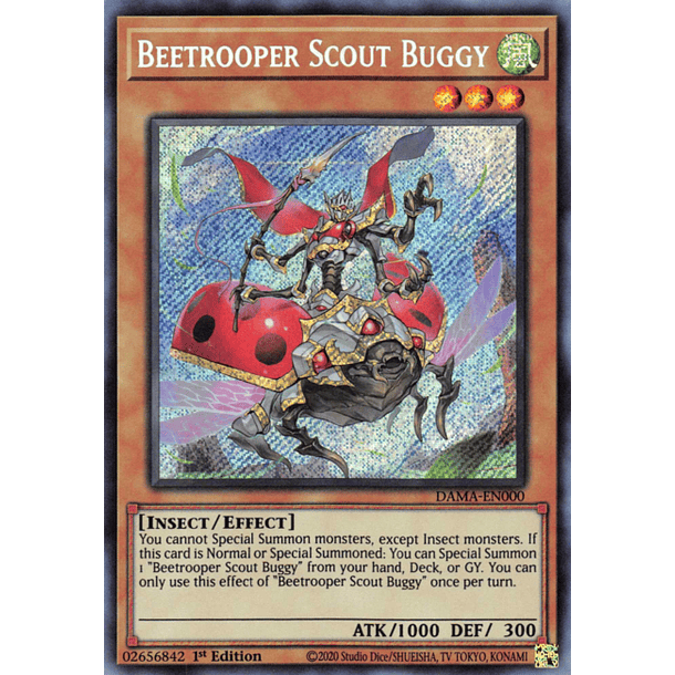 Beetrooper Scout Buggy - DAMA-EN000 - Secret Rare