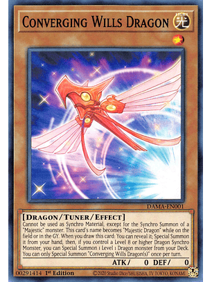 Converging Wills Dragon - DAMA-EN001 - Common