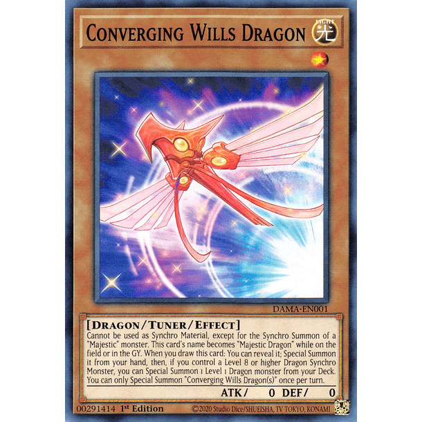 Converging Wills Dragon - DAMA-EN001 - Common