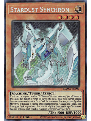 Stardust Synchron - DAMA-EN002 - Secret Rare