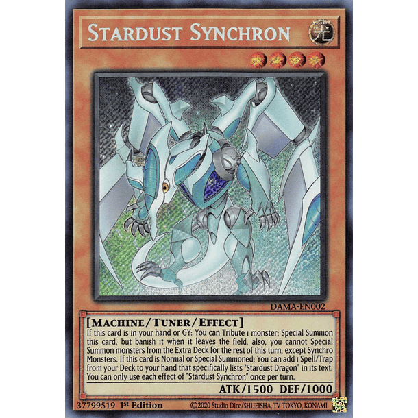 Stardust Synchron - DAMA-EN002 - Secret Rare