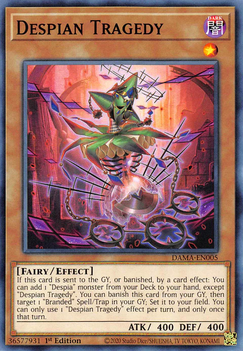 Despian Tragedy - DAMA-EN005 - Common