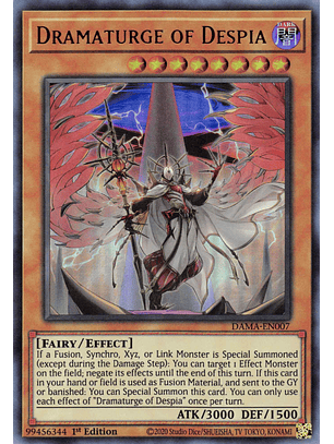 Dramaturge of Despia - DAMA-EN007 - Ultra Rare  