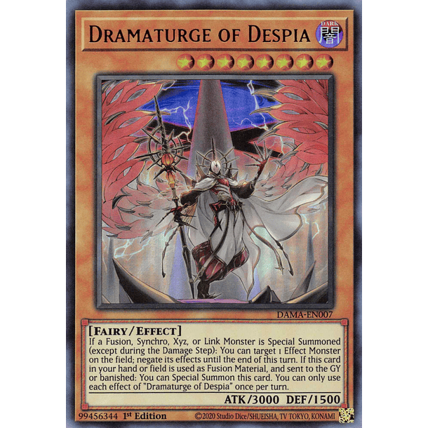 Dramaturge of Despia - DAMA-EN007 - Ultra Rare  