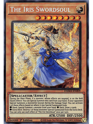 The Iris Swordsoul - DAMA-EN009 - Secret Rare