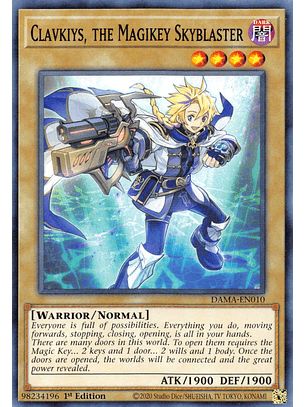Clavkiys, the Magikey Skyblaster - DAMA-EN010 - Common