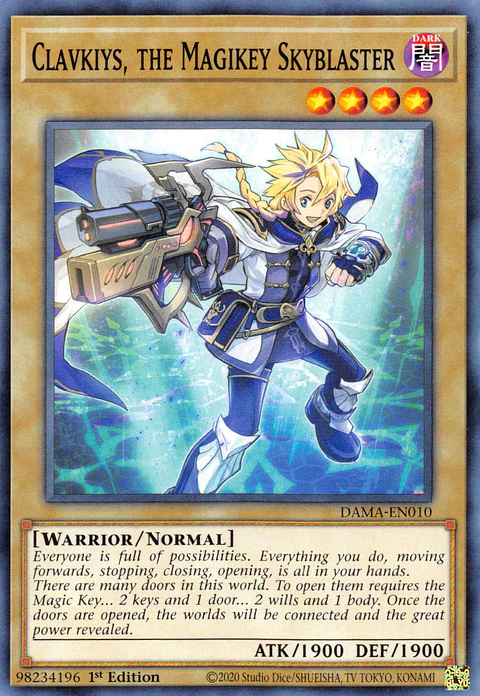 Clavkiys, the Magikey Skyblaster - DAMA-EN010 - Common
