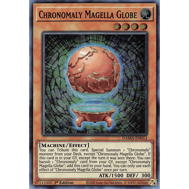 Chronomaly Magella Globe - DAMA-EN013 - Super Rare