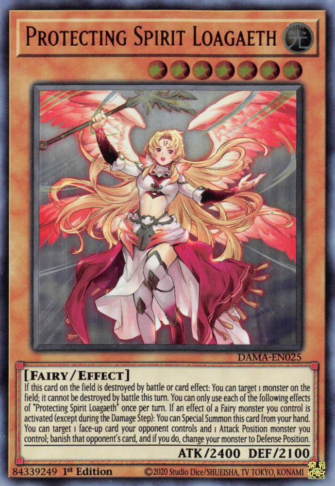 Protecting Spirit Loagaeth - DAMA-EN025 - Ultra Rare 1