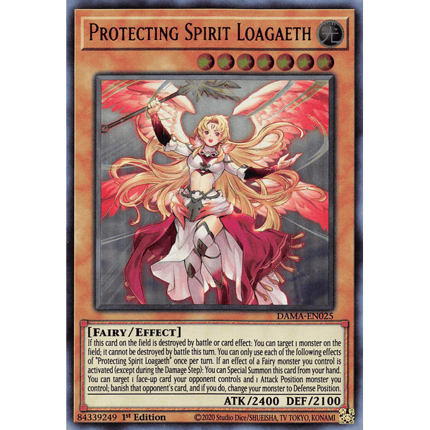 Protecting Spirit Loagaeth - DAMA-EN025 - Ultra Rare