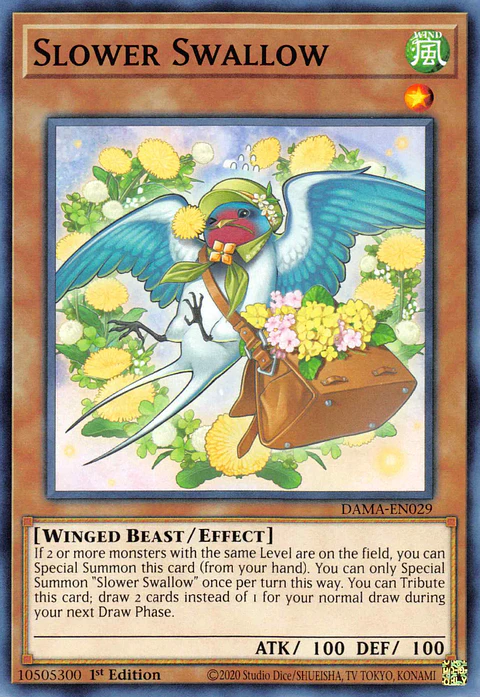 Slower Swallow - DAMA-EN029 - Common 