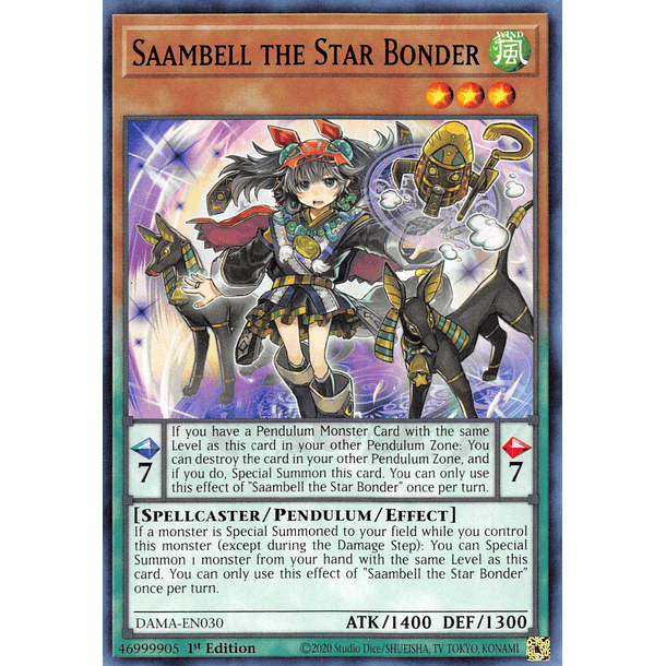 Saambell the Star Bonder - DAMA-EN030 - Common