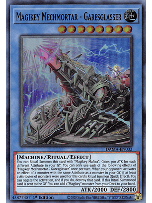 Magikey Mechmortar - Garesglasser - DAMA-EN033 - Super Rare 