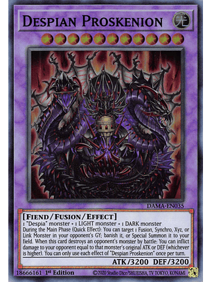 Despian Proskenion - DAMA-EN035 - Super Rare