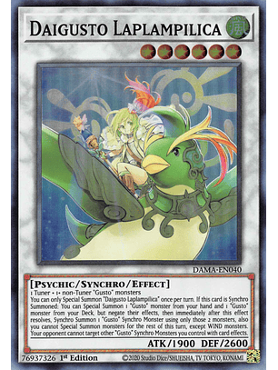 Daigusto Laplampilica - DAMA-EN040 - Super Rare