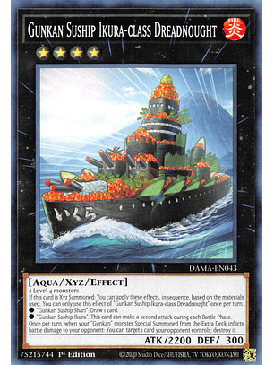 Gunkan Suship Ikura-class Dreadnought - DAMA-EN043 - Common