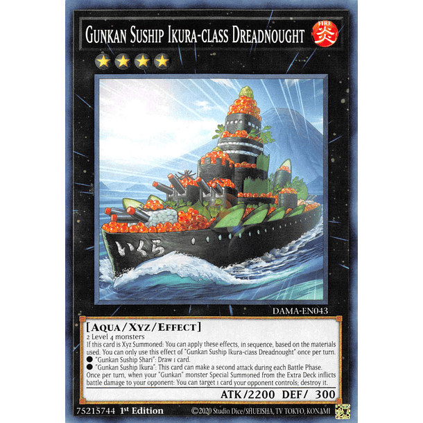 Gunkan Suship Ikura-class Dreadnought - DAMA-EN043 - Common