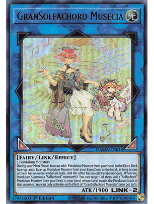 GranSolfachord Musecia - DAMA-EN048 - Ultra Rare