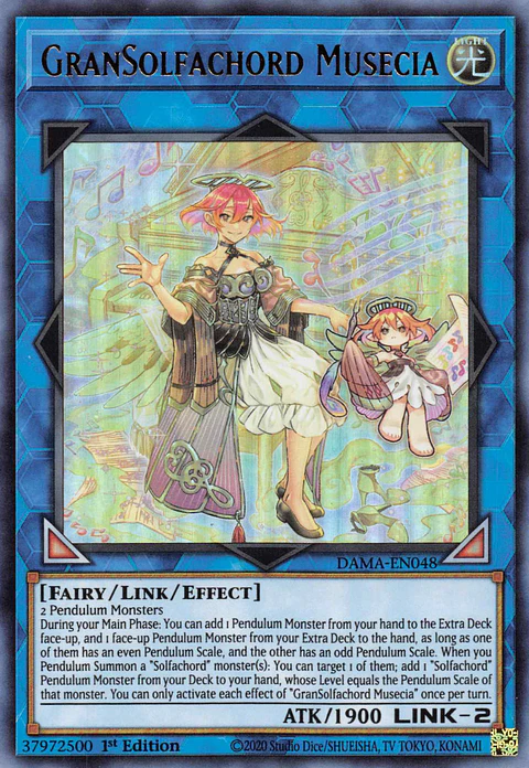 GranSolfachord Musecia - DAMA-EN048 - Ultra Rare