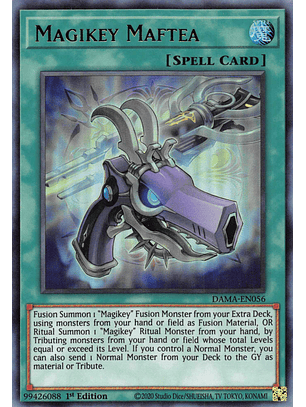 Magikey Maftea - DAMA-EN056 - Ultra Rare 