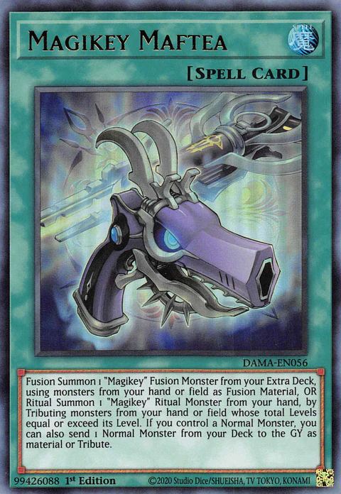 Magikey Maftea - DAMA-EN056 - Ultra Rare 