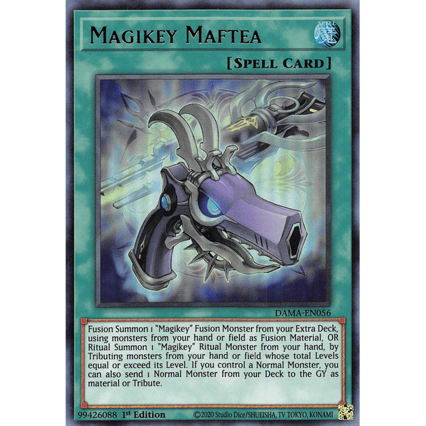 Magikey Maftea - DAMA-EN056 - Ultra Rare 