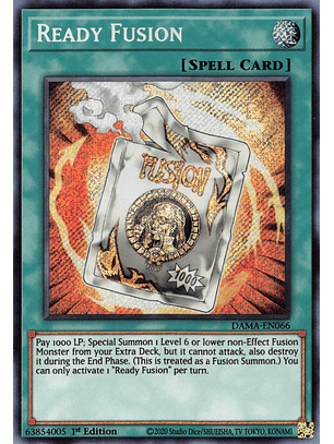 Ready Fusion - DAMA-EN066 - Secret Rare 