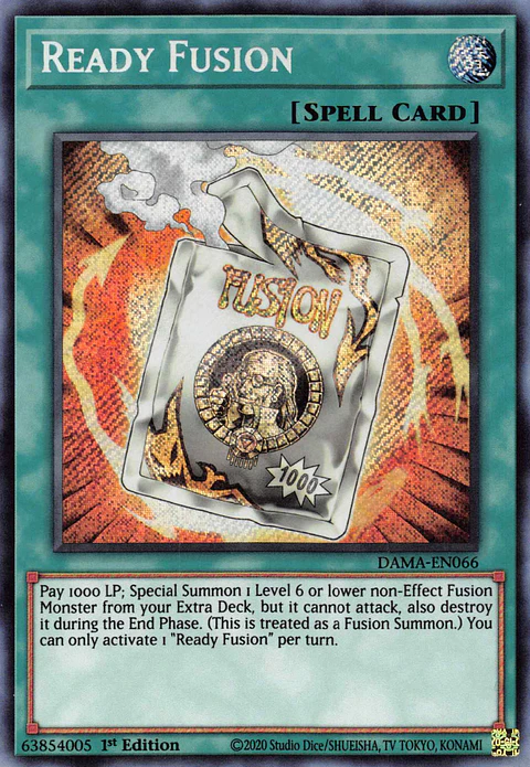 Ready Fusion - DAMA-EN066 - Secret Rare 