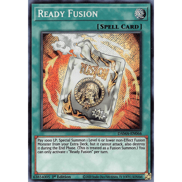 Ready Fusion - DAMA-EN066 - Secret Rare 