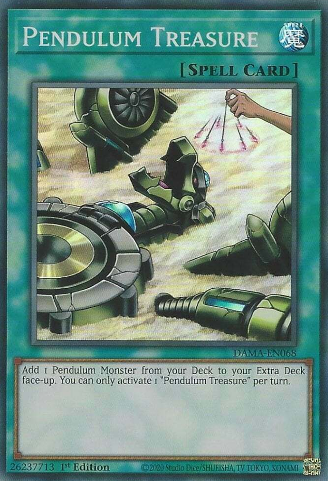 Pendulum Treasure - DAMA-EN068 - Super Rare 1