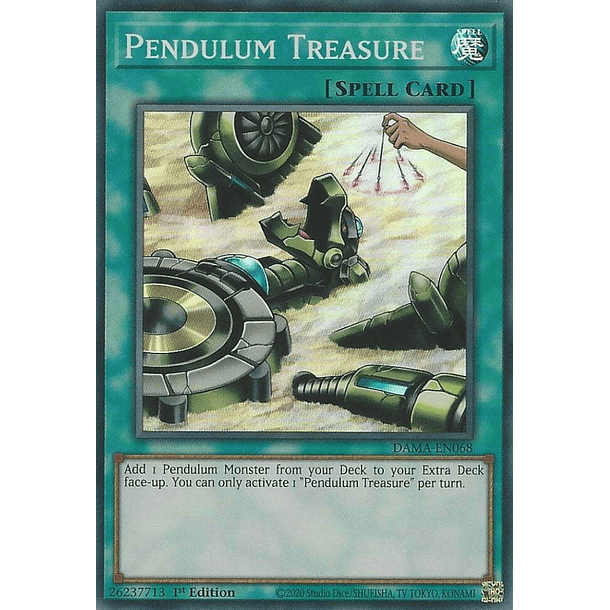 Pendulum Treasure - DAMA-EN068 - Super Rare