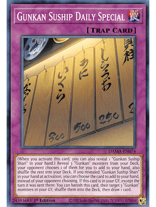 Gunkan Suship Daily Special - DAMA-EN074 - Common