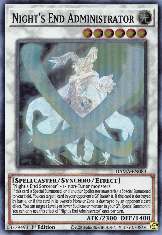 Night's End Administrator - DAMA-EN083 - Super Rare 1